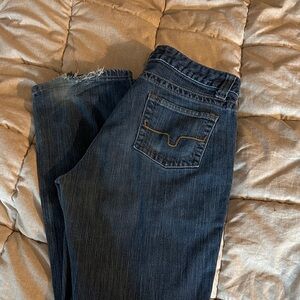 Kimes Ranch Dark Blue Bootcut Stretch Jeans— Betty Long!!!